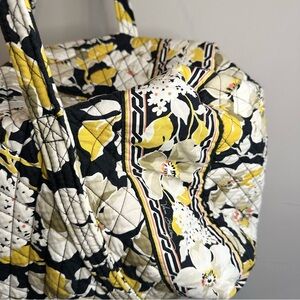 Vera Bradley dogwood duffel bag